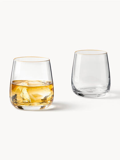 Westwing Vasos De Vidrio Soplados Ellery 4 uds