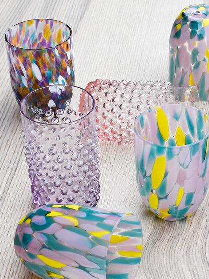 Westwing Vasos Soplados Hobnail 6 uds