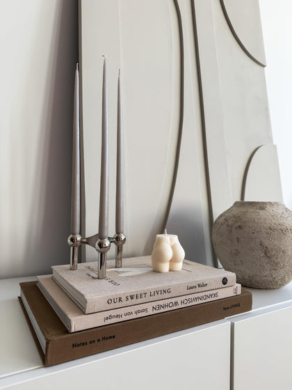 Westwing Vela Artesanal De Diseño Peachy