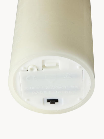 Westwing Vela Blanca LED Bino 12 Cm
