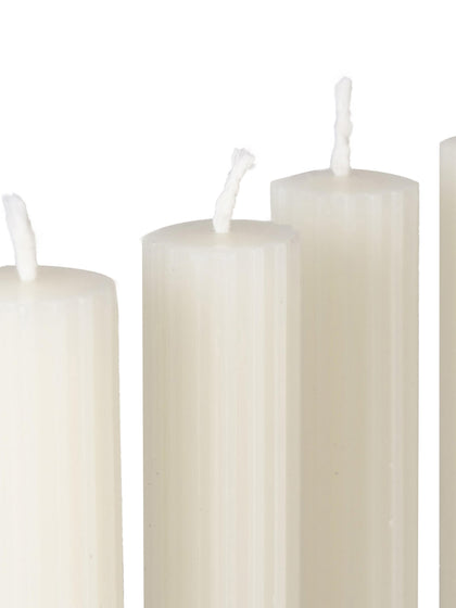 Westwing Velas Candelabro Classic 4 uds