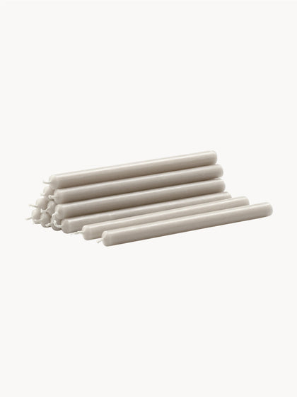 Westwing Velas Cónicas Stoff Nagel 12 uds