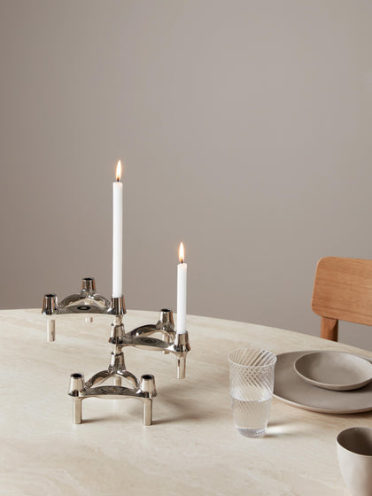 Westwing Velas Cónicas Stoff Nagel 12 Uds