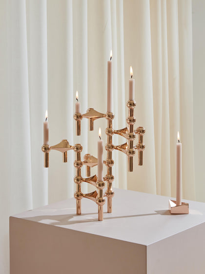 Westwing Velas Cónicas Stoff Nagel 12 Uds