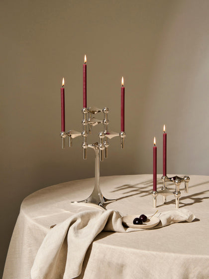 Westwing Velas Cónicas Stoff Nagel 12 uds