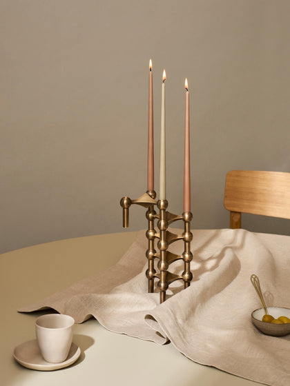 Westwing Velas Cónicas Stoff Nagel 6 uds