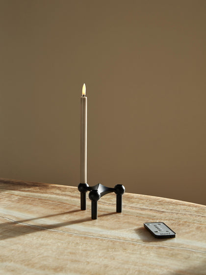Westwing Velas LED Stoff Nagel 2 Piezas