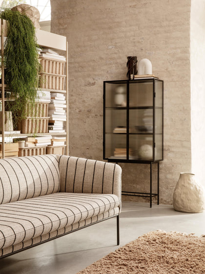 Westwing Vitrina Con Puertas De Vidrio Haze