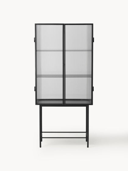 Westwing Vitrina con puertas de vidrio Haze