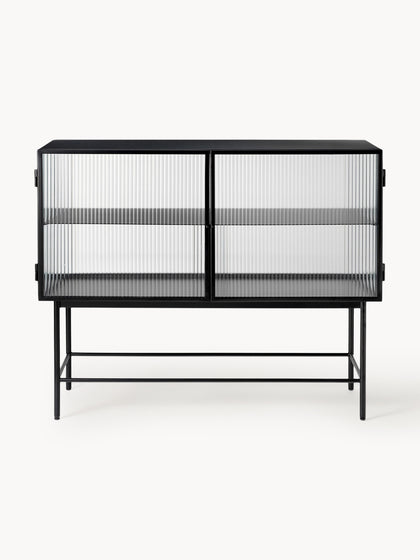 Westwing Vitrina con puertas de vidrio Haze