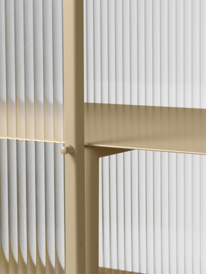 Westwing Vitrina Con Puertas De Vidrio Haze