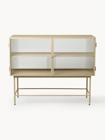 Westwing Vitrina con puertas de vidrio Haze