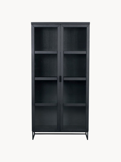 Westwing Vitrina De Madera De Roble Everett