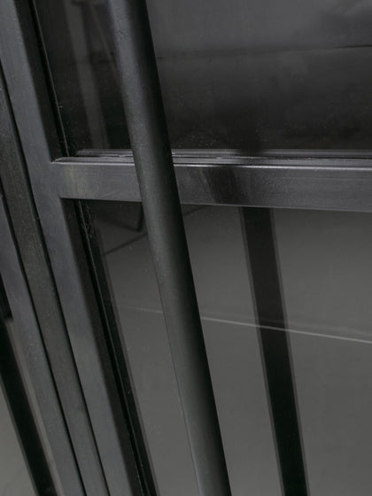 Westwing Vitrina De Metal Exhibit