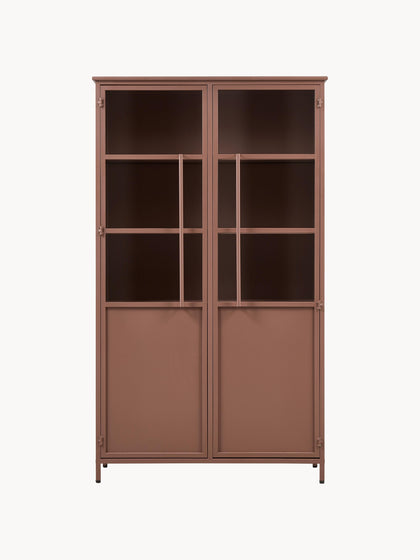 Westwing Vitrina De Metal Exhibit