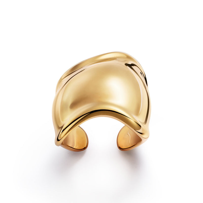 Tiffany & Co. Elsa Peretti® Anillo Bone de oro amarillo