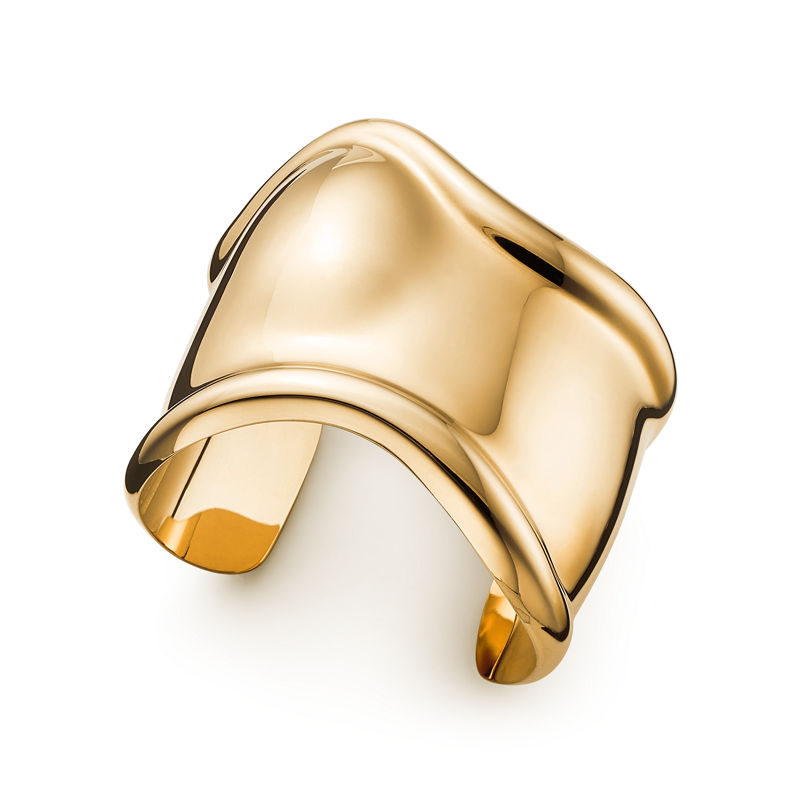 Tiffany & Co. Elsa Peretti® Brazalete Bone Mediano En Oro De 18 Quilates