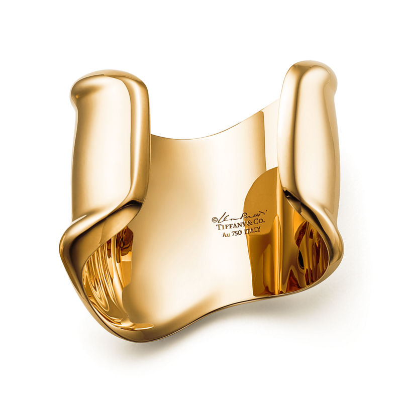Tiffany & Co. Elsa Peretti® Brazalete Bone Mediano En Oro De 18 Quilates