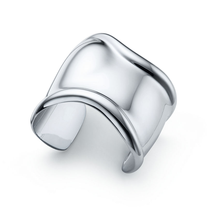 Tiffany & Co. Elsa Peretti® Brazalete Bone Mediano En Plata De Ley