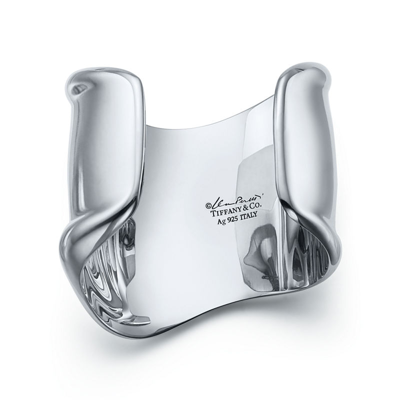 Tiffany & Co. Elsa Peretti® Brazalete Bone Mediano En Plata De Ley
