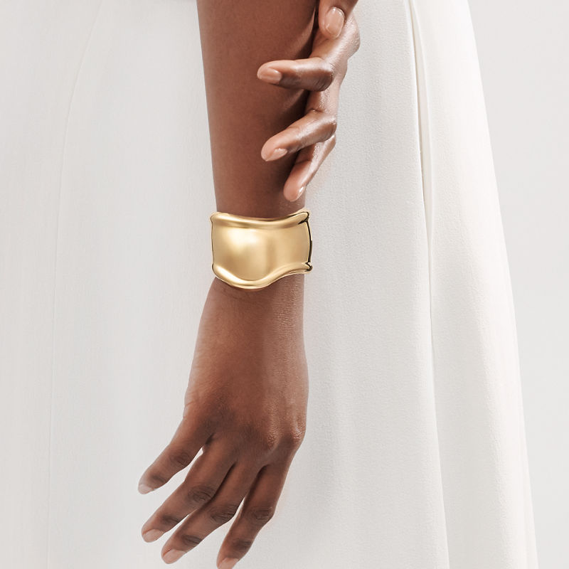 Tiffany & Co. Elsa Peretti® Brazalete Bone Pequeño En Oro De 18 Quilates