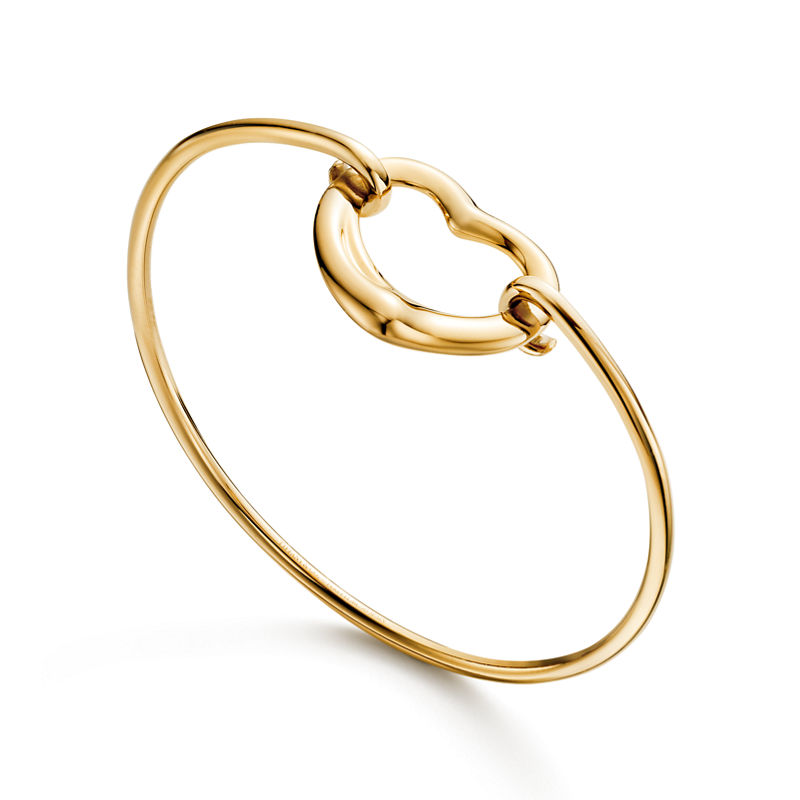 Tiffany & Co. Elsa Peretti® Brazalete Open Heart De Oro Amarillo