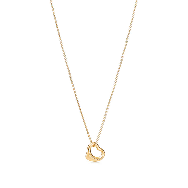 Tiffany & Co. Elsa Peretti® Colgante Open Heart En Oro Amarillo 11 mm