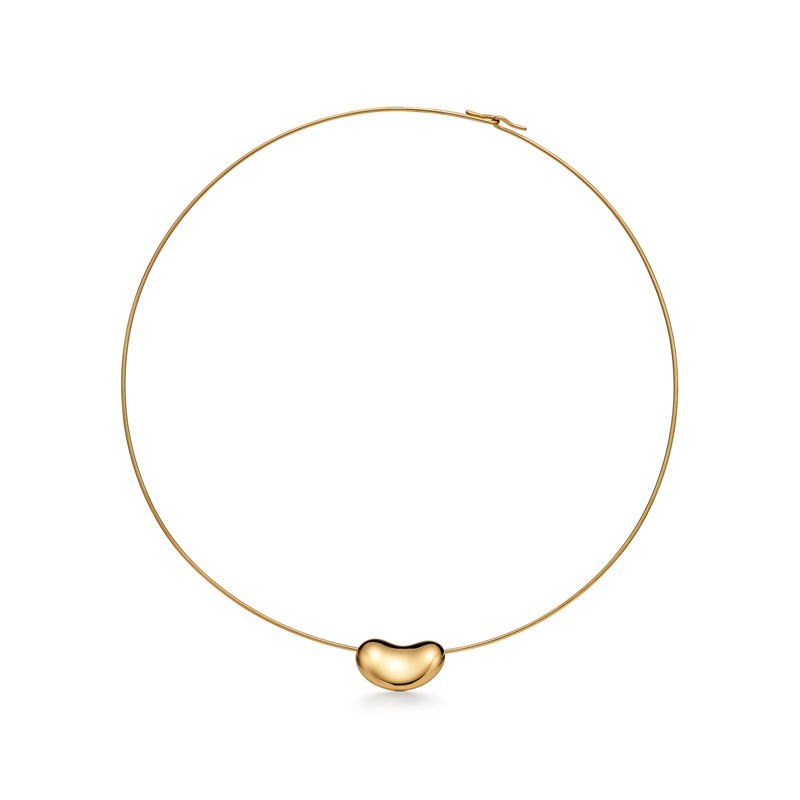 Tiffany & Co. Elsa Peretti® Collar Bean design Wire en oro amarillo 20 mm
