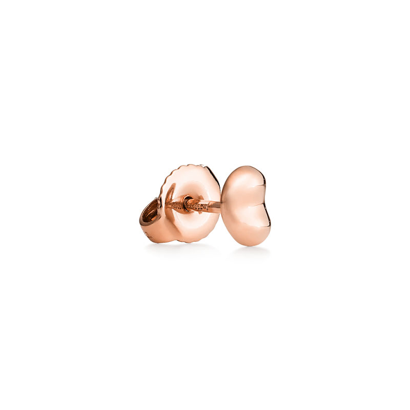 Tiffany & Co. Elsa Peretti® Pendientes Bean Design En Oro Rosa 9 mm