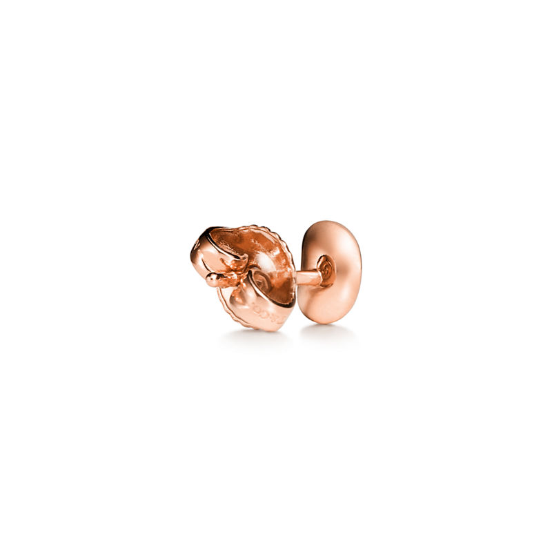 Tiffany & Co. Elsa Peretti® Pendientes Bean Design En Oro Rosa 9 mm