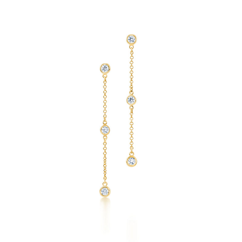 Tiffany & Co. Elsa Peretti® pendientes colgantes Diamonds by the Yard®