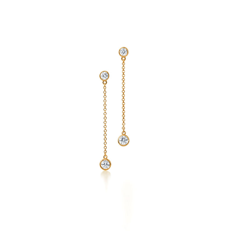 Tiffany & Co. Elsa Peretti® pendientes colgantes Diamonds by the Yard®