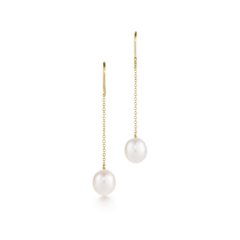 Tiffany & Co. Elsa Peretti® pendientes de cadena Pearls by the Yard™
