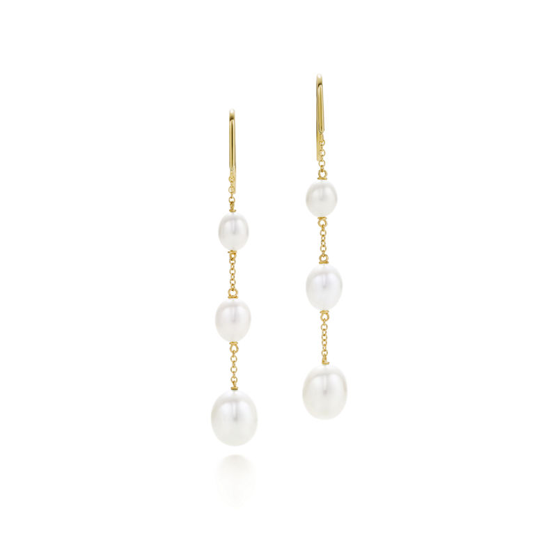 Tiffany & Co. Elsa Peretti® pendientes de cadena Pearls by the Yard™