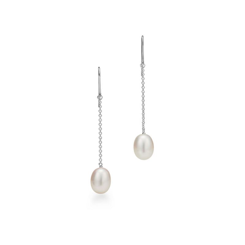 Tiffany & Co. Elsa Peretti® pendientes de cadena Pearls by the Yard™