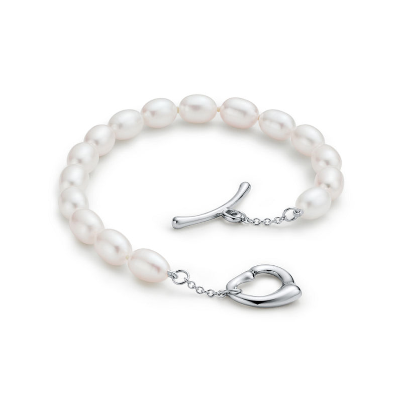Tiffany & Co. Elsa Peretti® Pulsera De Perlas Open Heart