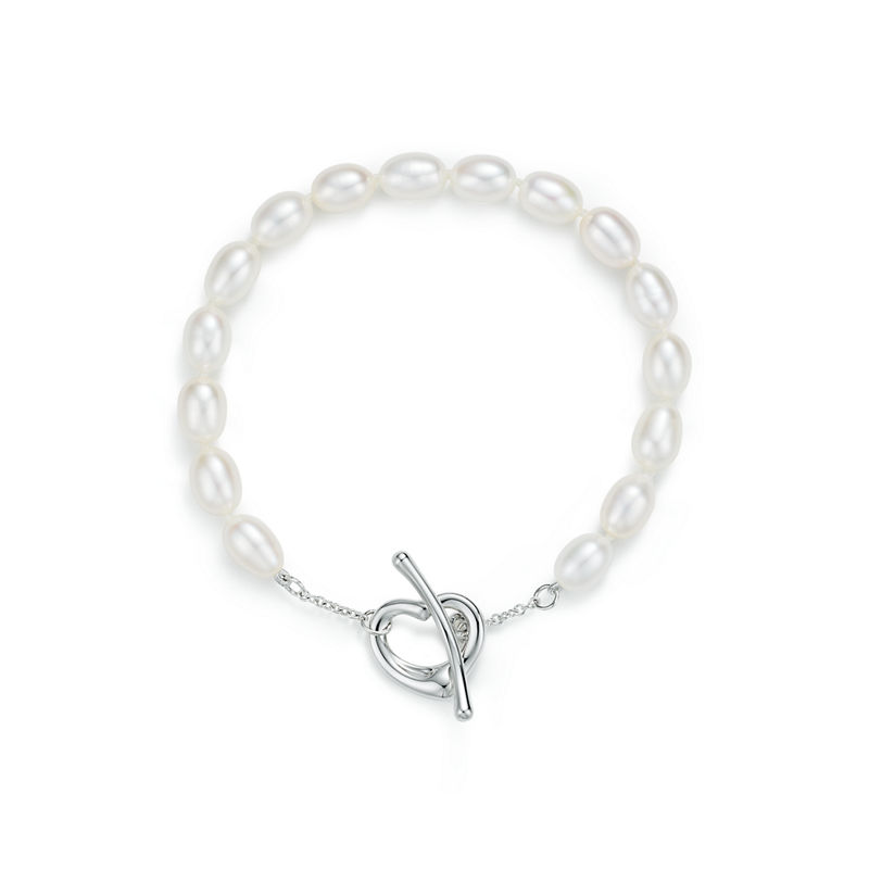 Tiffany & Co. Elsa Peretti® pulsera de perlas Open Heart