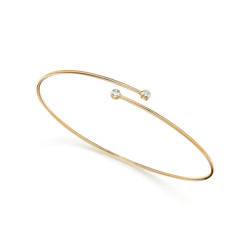 Tiffany & Co. Elsa Peretti® Pulsera De Una Vuelta Diamond Hoop