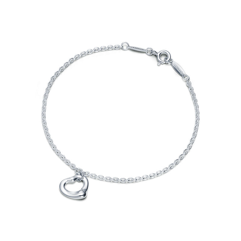 Tiffany & Co. Elsa Peretti® Pulsera Open Heart en plata 11 mm