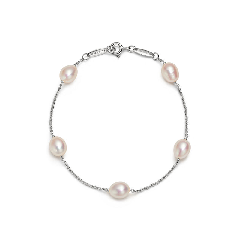 Tiffany & Co. Elsa Peretti® pulsera Pearls by the Yard™