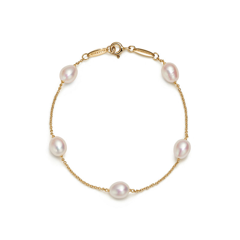 Tiffany & Co. Elsa Peretti® pulsera Pearls by the Yard™