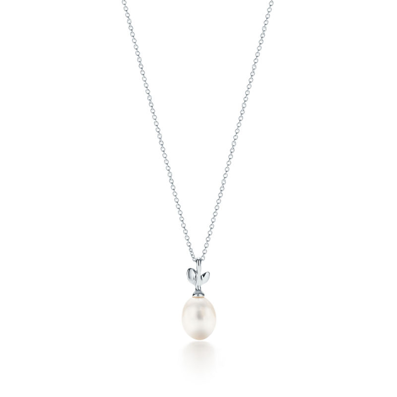 Tiffany & Co. Paloma Picasso® Colgante de perla Olive Leaf