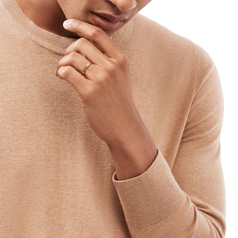 Tiffany & Co. T&CO.® Alianza En Oro Rosa Con Un Diamante