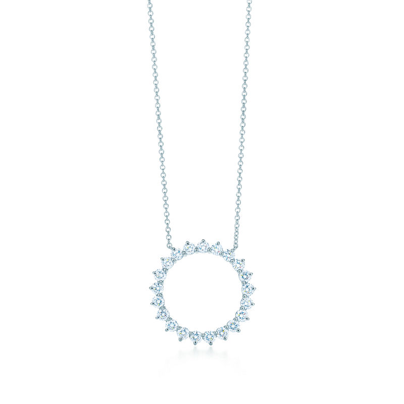 Tiffany & Co. Colgante de circunferencia