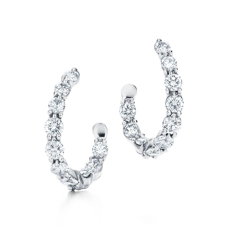 Tiffany & Co. Pendientes en forma de aro reversibles