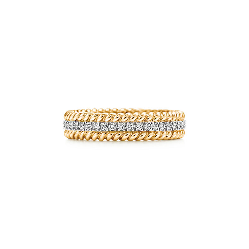 Tiffany & Co. Tiffany & Co. Schlumberger anillo Rope de dos vueltas