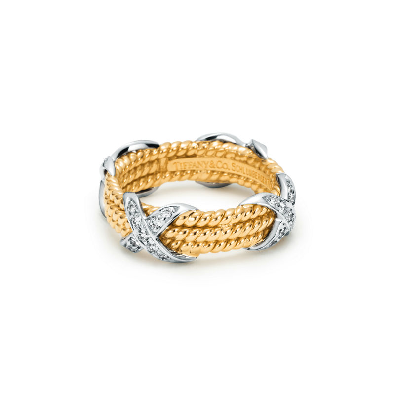 Tiffany & Co. Tiffany & Co. Schlumberger anillo Rope Three-row X