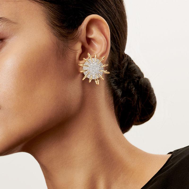 Tiffany & Co. Tiffany & Co. Schlumberger Pendientes Apollo Con Cierre De Clip