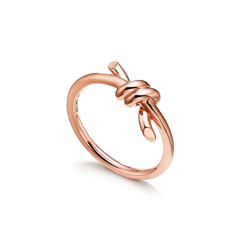 Tiffany & Co. Tiffany Knot Anillo En Oro Rosa