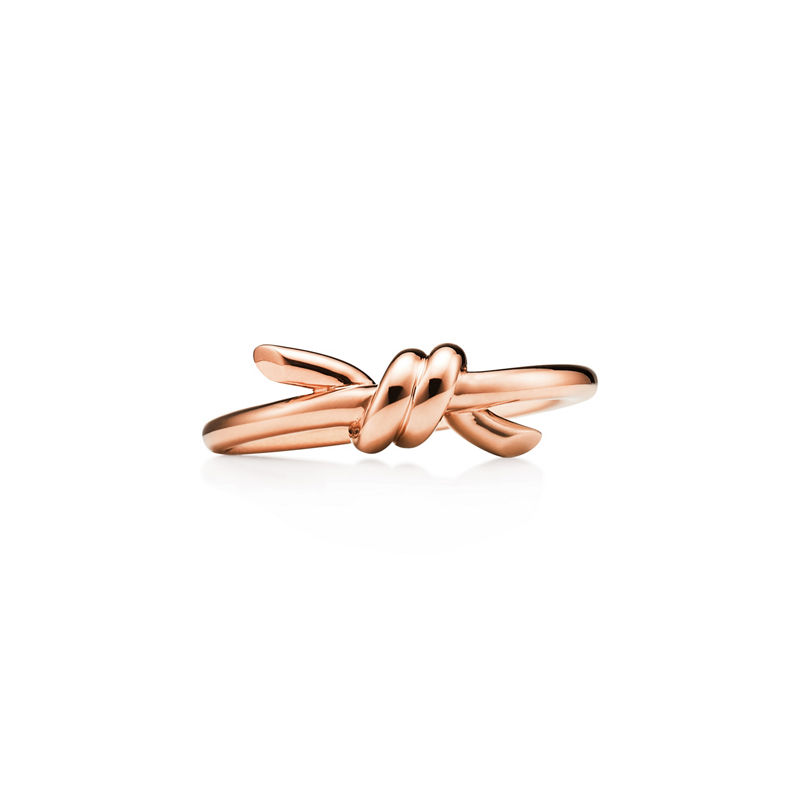 Tiffany & Co. Tiffany Knot Anillo en oro rosa